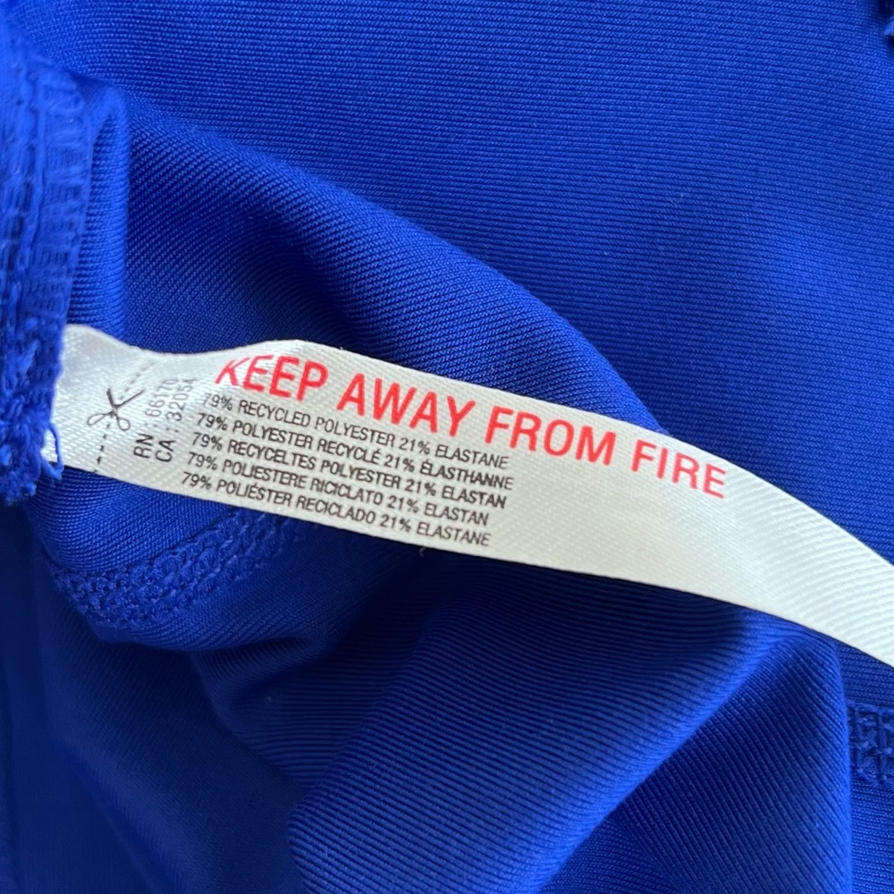 NEW Free People Movement Playin For Keeps Zip Hoodie Layer Sapphire Skies Combo - Picture 13 of 13